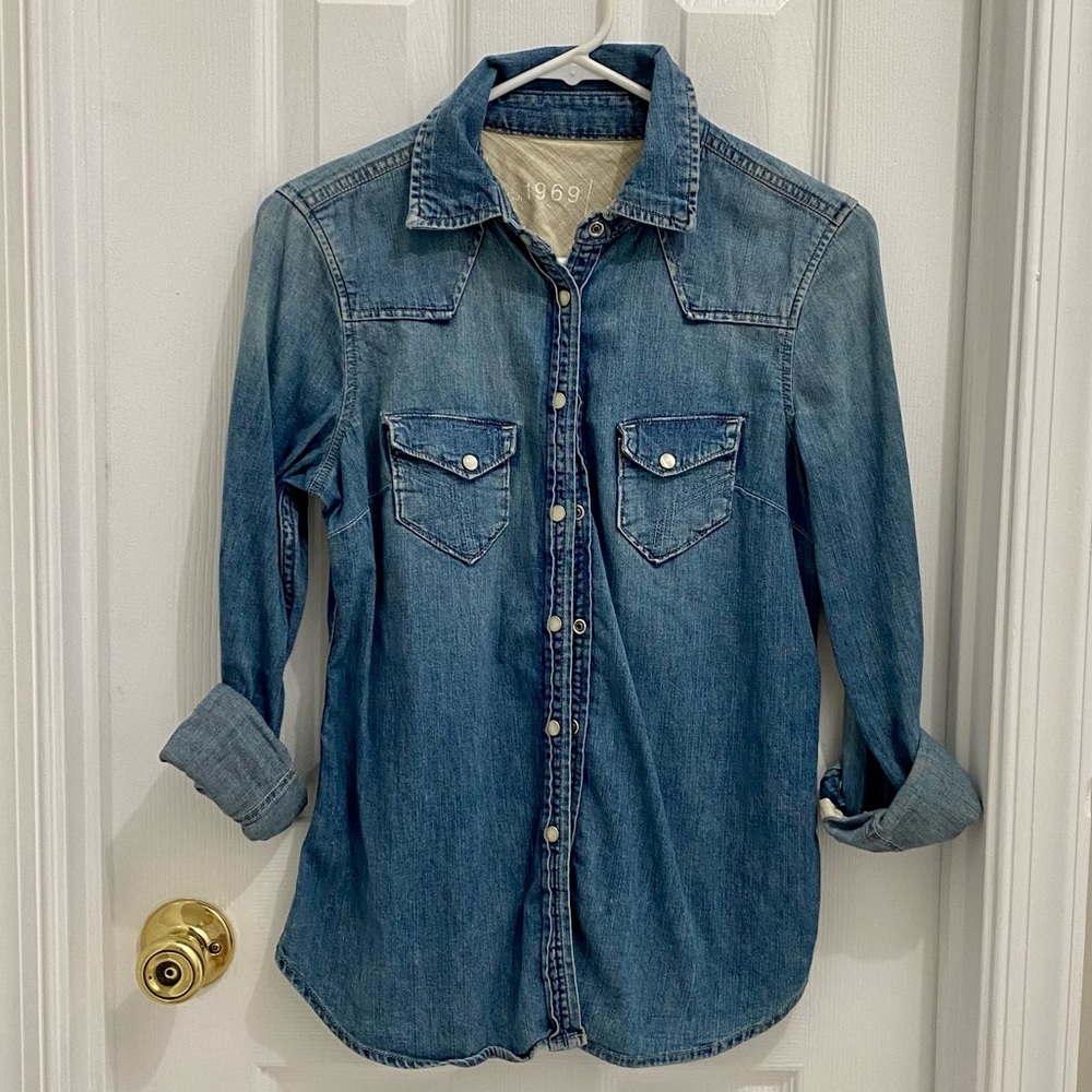 Gap 1969 Denim Shirt